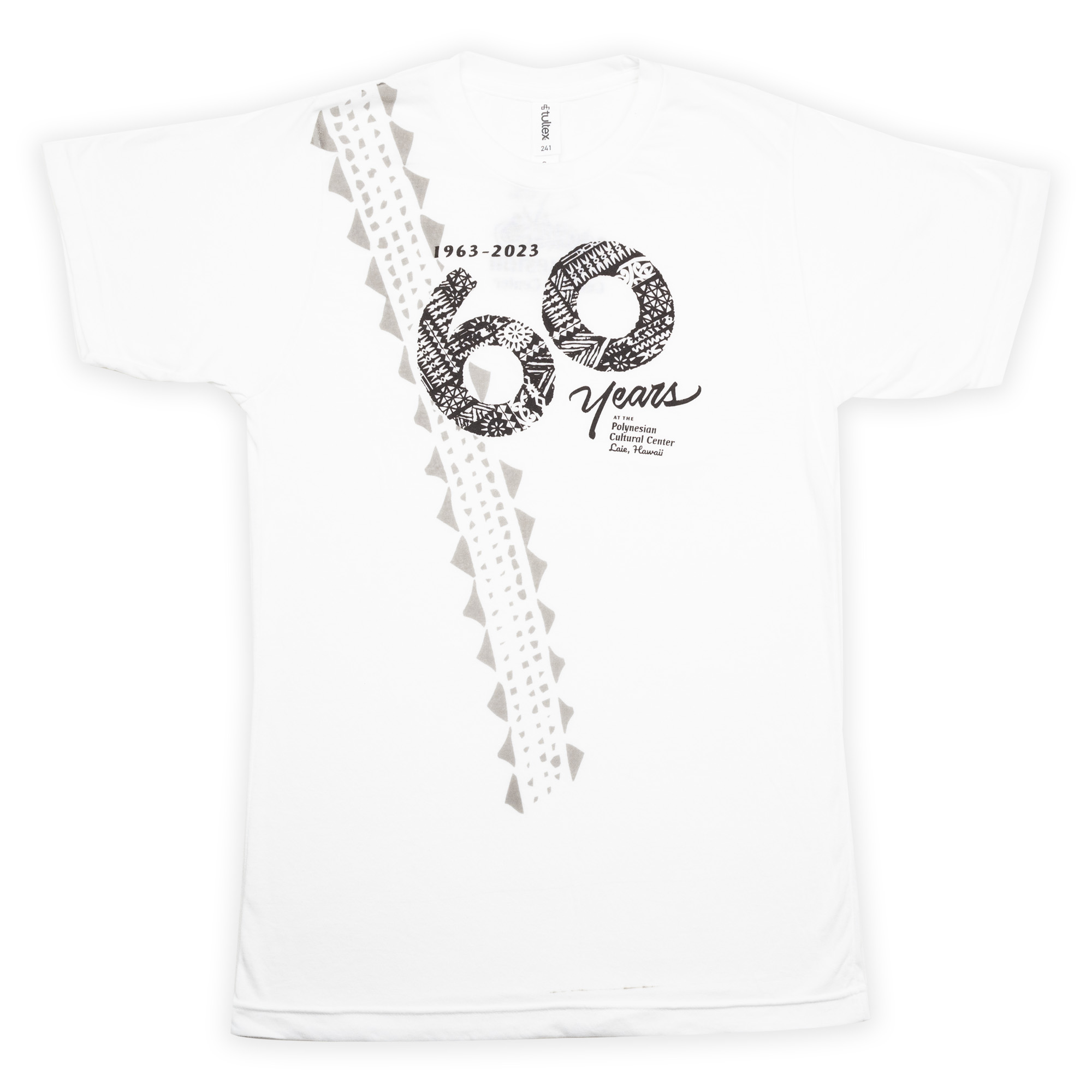 Polynesian Cultural Center 60th Anniversary Tattoo White T-Shirt